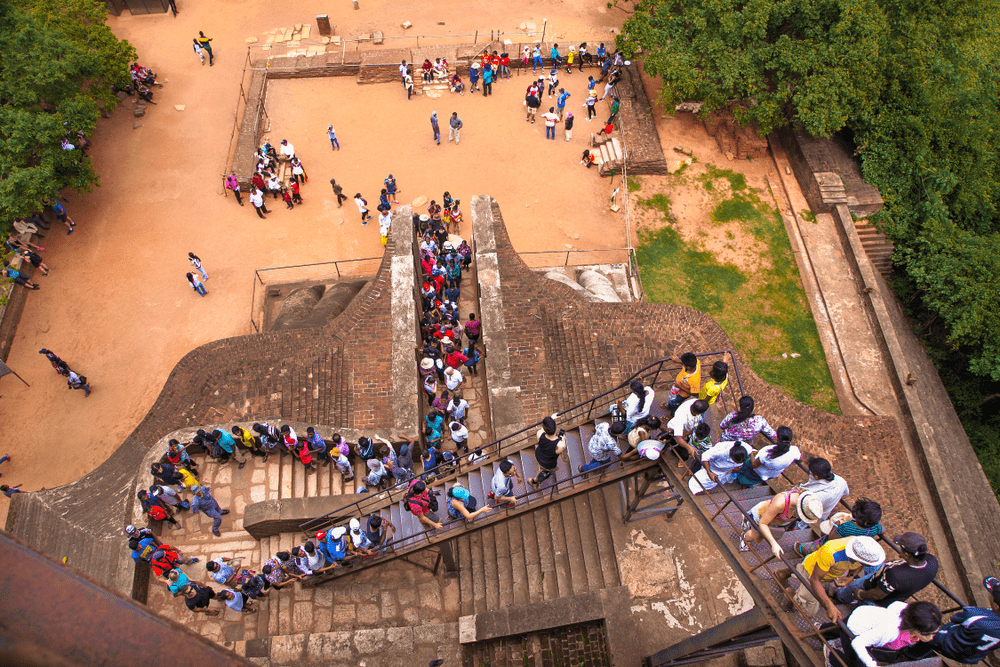 Sigiriya Rock Climbing