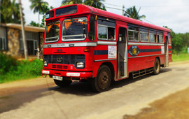 Bus to Sigiriya